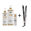 Alisamento Liso Lambido, sucesso internacional, proporciona efeito 100% liso, brilho e maciez para todos os tipos de cabelo. Combinado com a Prancha BaBylissPRO Elipsis 3000, equipada com tecnologia de ponta e materiais de vanguarda, oferece resultados perfeitos e desempenho excepcional para profissionais exigentes.