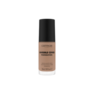 A Catrice Invisible Cover Foundation 037W é uma base líquida de longa duração que proporciona cobertura média e acabamento mate natural. Enriquecida com ácido hialurónico e aloé vera, hidrata a pele enquanto uniformiza o tom, garantindo conforto até 16 horas.