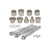 Aparato de microdermoabrasión que utiliza puntas de diamante para exfoliar la piel. Elimina las células muertas, estimula la producción de colágeno y elastina, favoreciendo una piel más suave, uniforme y rejuvenecida. Ideal para tratamientos estéticos faciales y corporales.