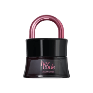 Her Code Touch Eau De Parfum desperta em cada nota o teu desejo por ti mesma. Combina o exclusivo Código Secreto, acorde olfativo único e instigante, com a sofisticação envolvente da Baunilha Absoluta, aquecidos pela feminilidade floral do Ylang Ylang e a força do Sândalo. Uma fragrância feminina sensual, quente e envolvente com nuances amadeiradas.