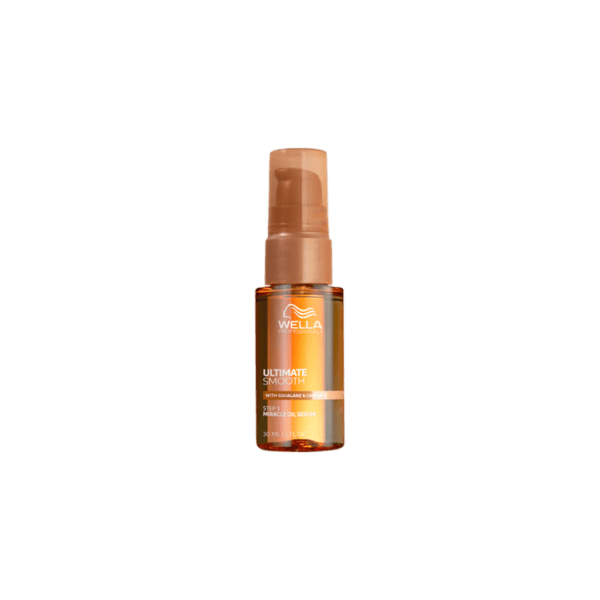 Tratamento nutritivo de luxo para cabelos secos e crespos! ULTIMATE SMOOTH Miracle Oil Serum é um óleo capilar delicado que nutre profundamente o cabelo por dentro e por fora, deixando-o visivelmente mais suave e brilhante - nutrindo o cabelo em 30 segundos, com maciez que dura até 3 dias*. Com esqualano e ômega-9.