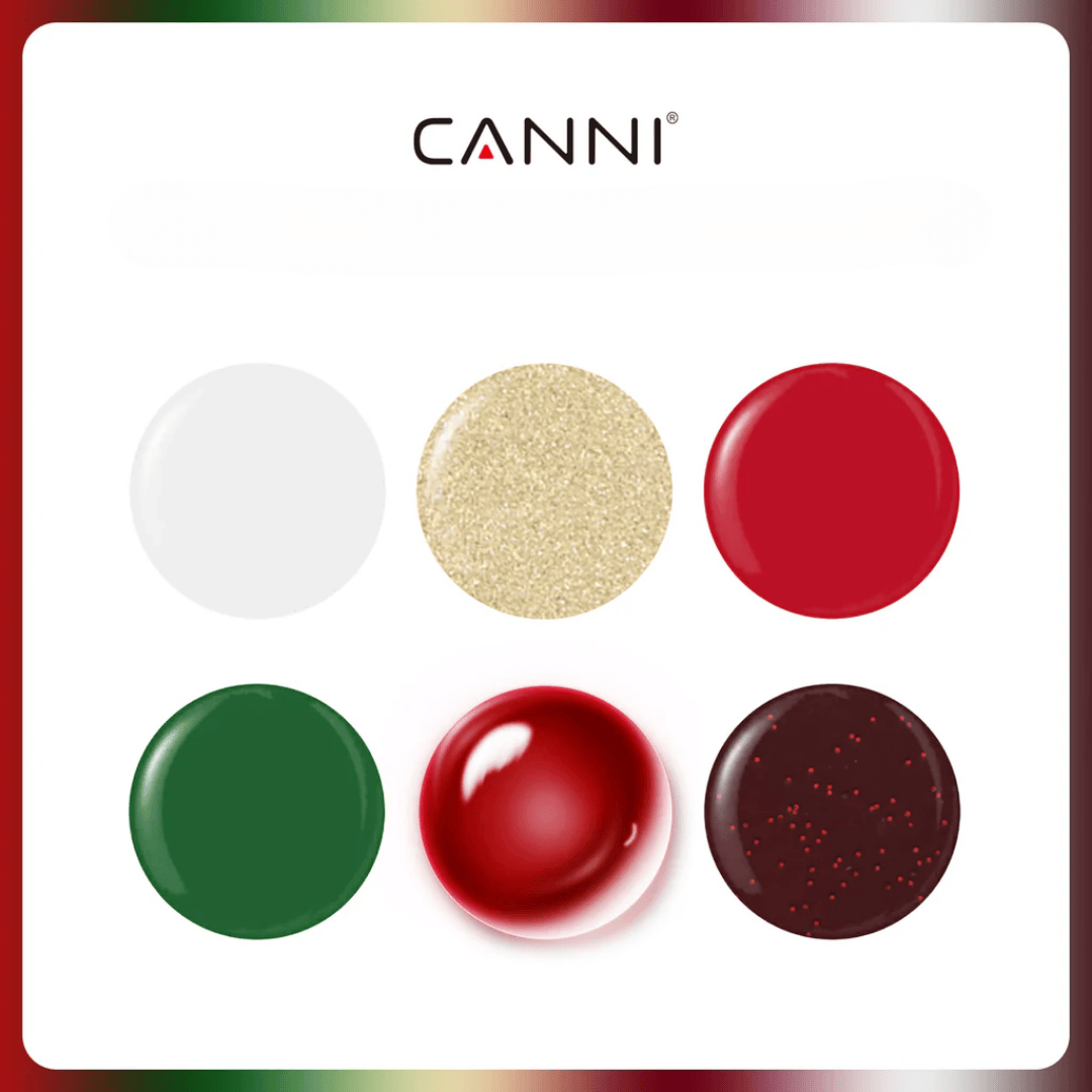 Conjunto com 6 vernizes gel HEMA Free, com fórmula segura e hipoalergênica. Cores intensas, acabamento profissional e longa duração. Ideal para uso profissional ou doméstico.