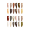 O Kit Canni Color Nail Gel Set Verniz Gel CC6 oferece uma paleta vibrante com 24 cores de verniz gel para unhas, garantindo acabamento duradouro e profissional.