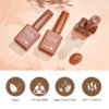 O Kit Canni Color Nail Gel Set Verniz Gel CC6 oferece uma paleta vibrante com 24 cores de verniz gel para unhas, garantindo acabamento duradouro e profissional.