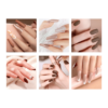 O Kit Canni Color Nail Gel Set Verniz Gel CC6 oferece uma paleta vibrante com 24 cores de verniz gel para unhas, garantindo acabamento duradouro e profissional.