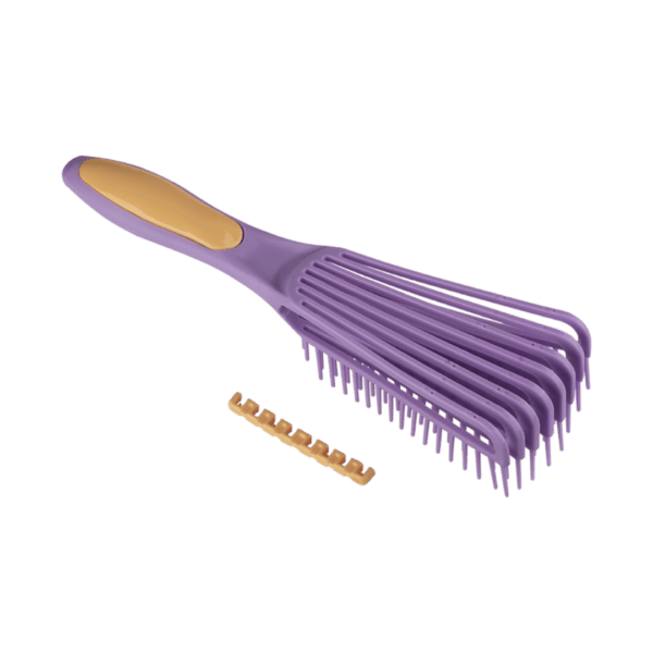 A escova Caracól foi desenvolvida especialmente para que a rotina de pentear cabelos, crespos, afro e cacheados seja confortável, prática e muito mais fácil! Para todas as idades! Também pode ser utilizada em processos de fitagem e finalização.