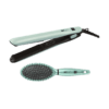 O Labor Pro My Gift Kit com prancha de tourmalina é ideal para todos os tipos de cabelo, oferecendo alisamento eficaz e escovação suave com estilo e praticidade.