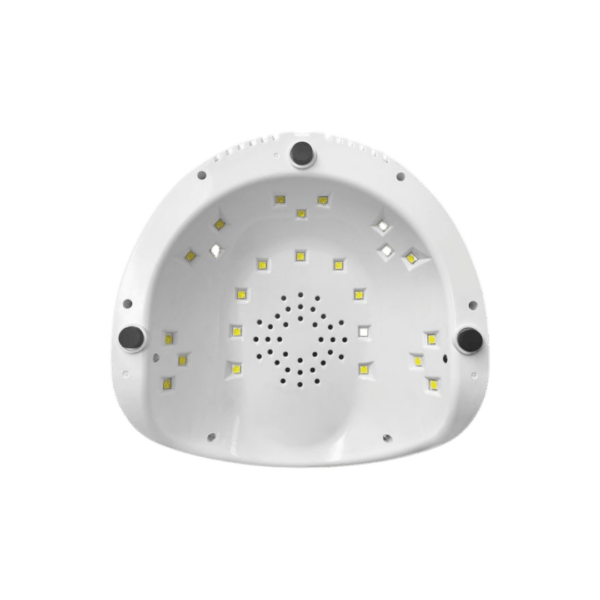 O catalisador EcoPro LED/UV 36W da Techshen proporciona secagem rápida e uniforme para unhas em gel e semi-permanentes, ideal para uso profissional em cabeleireiros.