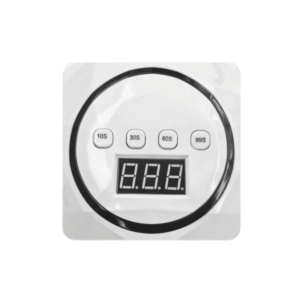 O catalisador EcoPro LED/UV 36W da Techshen proporciona secagem rápida e uniforme para unhas em gel e semi-permanentes, ideal para uso profissional em cabeleireiros.