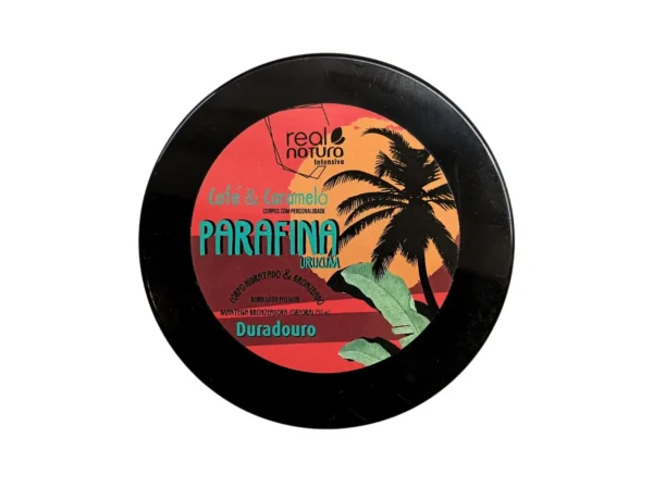 Real Natura Parafina Bronzeadora Café e Caramelo 150ml