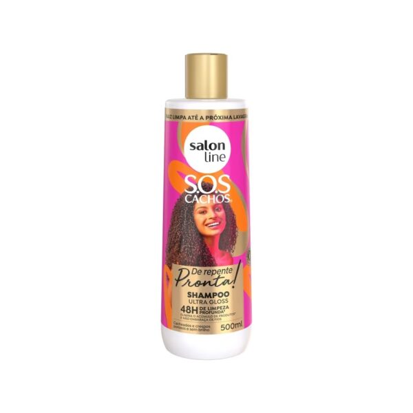 Salon Line de Repente Pronta Shampoo Limpeza Suave 500ml