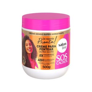 Salon Line de Repente Pronta Creme de Pentear Definição e Maciez 500g