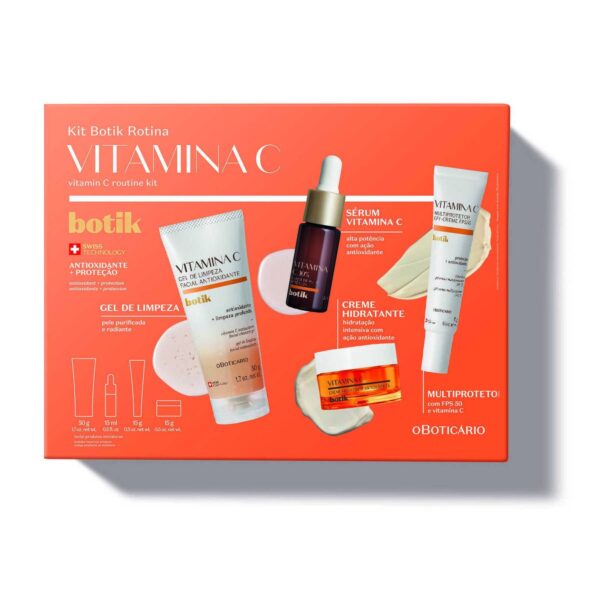 O Boticário Pack Botik Rotina Vitamina C (4 Produtos Miniatura)