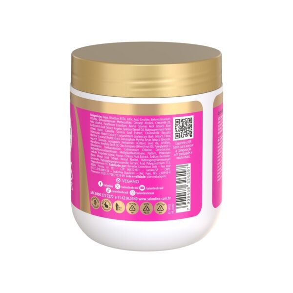 Salon Line de Repente Pronta Máscara de Tratamento Nutritiva 500g - Image 3