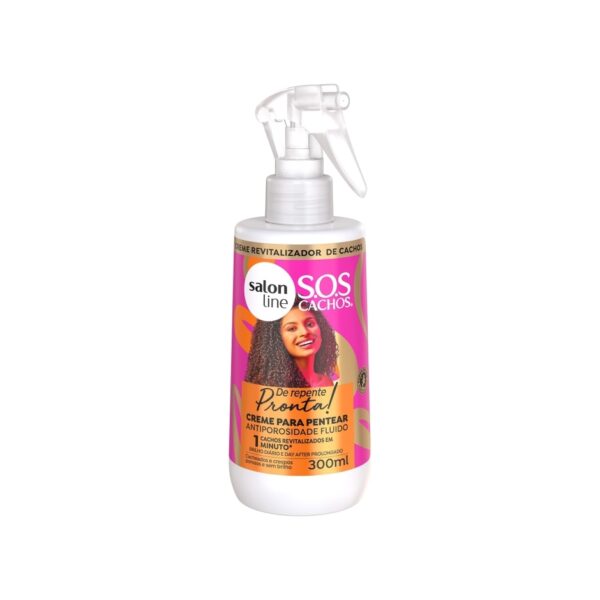 Salon Line de Repente Pronta Creme de Pentear Spray Leve 300ml