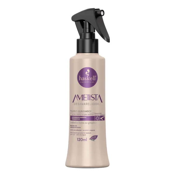 Haskell Fluido Iluminador Ametista Desamarelador 120ml