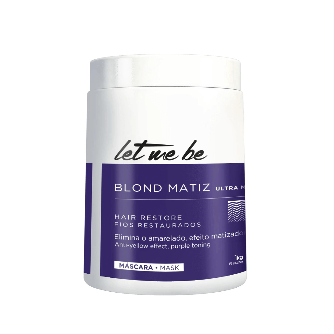 Let Me Be Kit Supreme Mask Keratin + Blond Matiz Ultra Mask BTX 1 L/1 kg