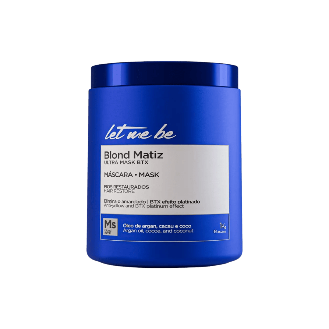 Let Me Be Kit Supreme Mask Keratin + Blond Matiz Ultra Mask BTX 1 L/1 kg