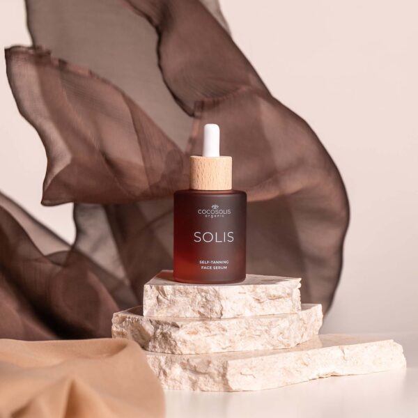 Cocosolis Sérum Facial Autobronzeador Solis – Bronzeado Natural e Pele Radiante