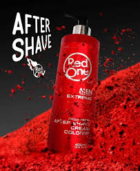 RedOne Men After Shave Cream Cologne Extreme 400 ml – Hidratação e Frescor Pós-Barba