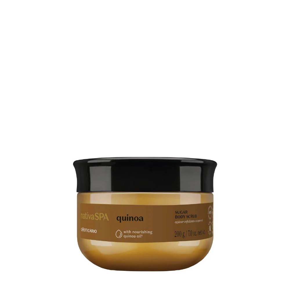 O Boticário Nativa SPA Açúcar Esfoliante Corporal Quinoa 200 g