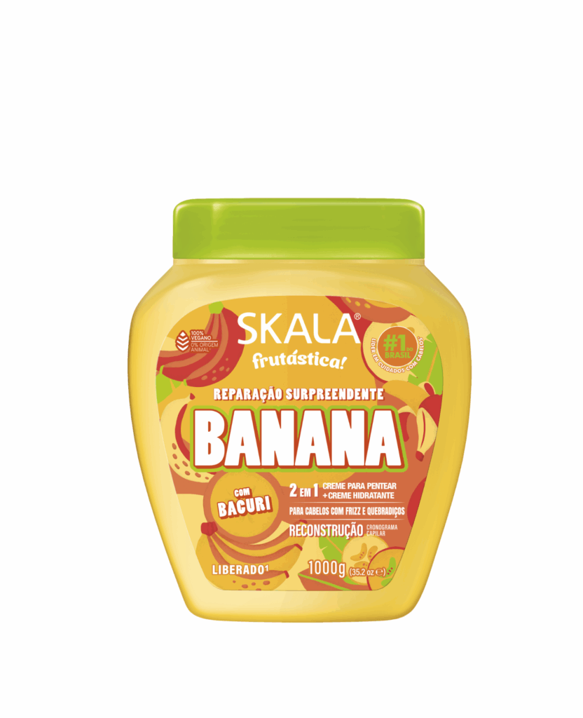 Skala Banana & Bacuri Máscara 2 em 1 - 1000 g