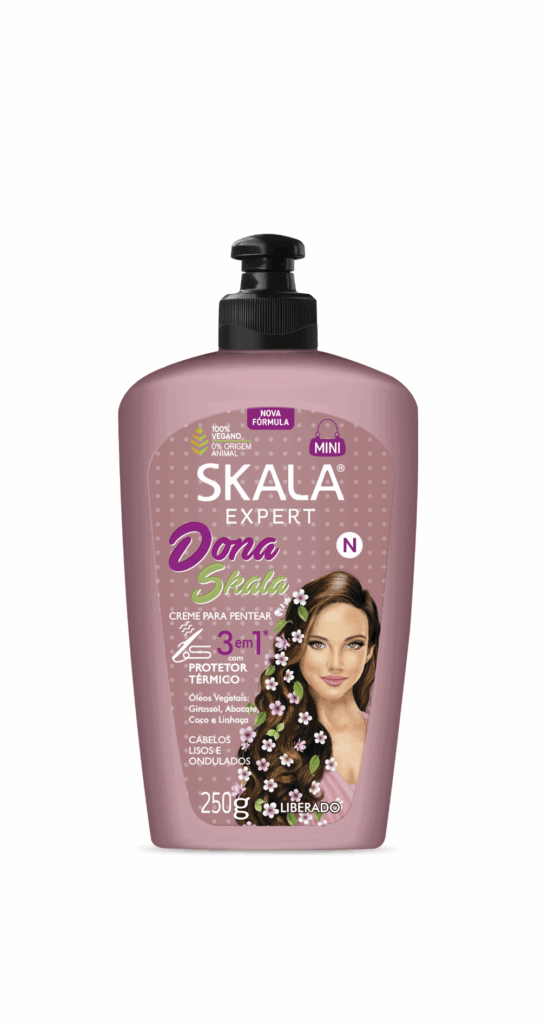 Skala Expert Creme 3 em 1 Dona Skala Protetor Térmico 250 g (Mini)