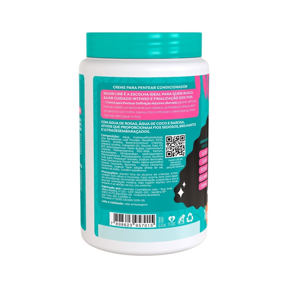 Salon Line Creme para Pentear Definição Máxima 1kg
