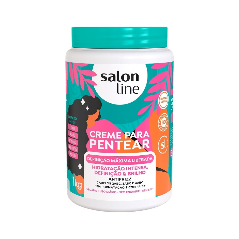 Salon Line Creme para Pentear Definição Máxima 1kg