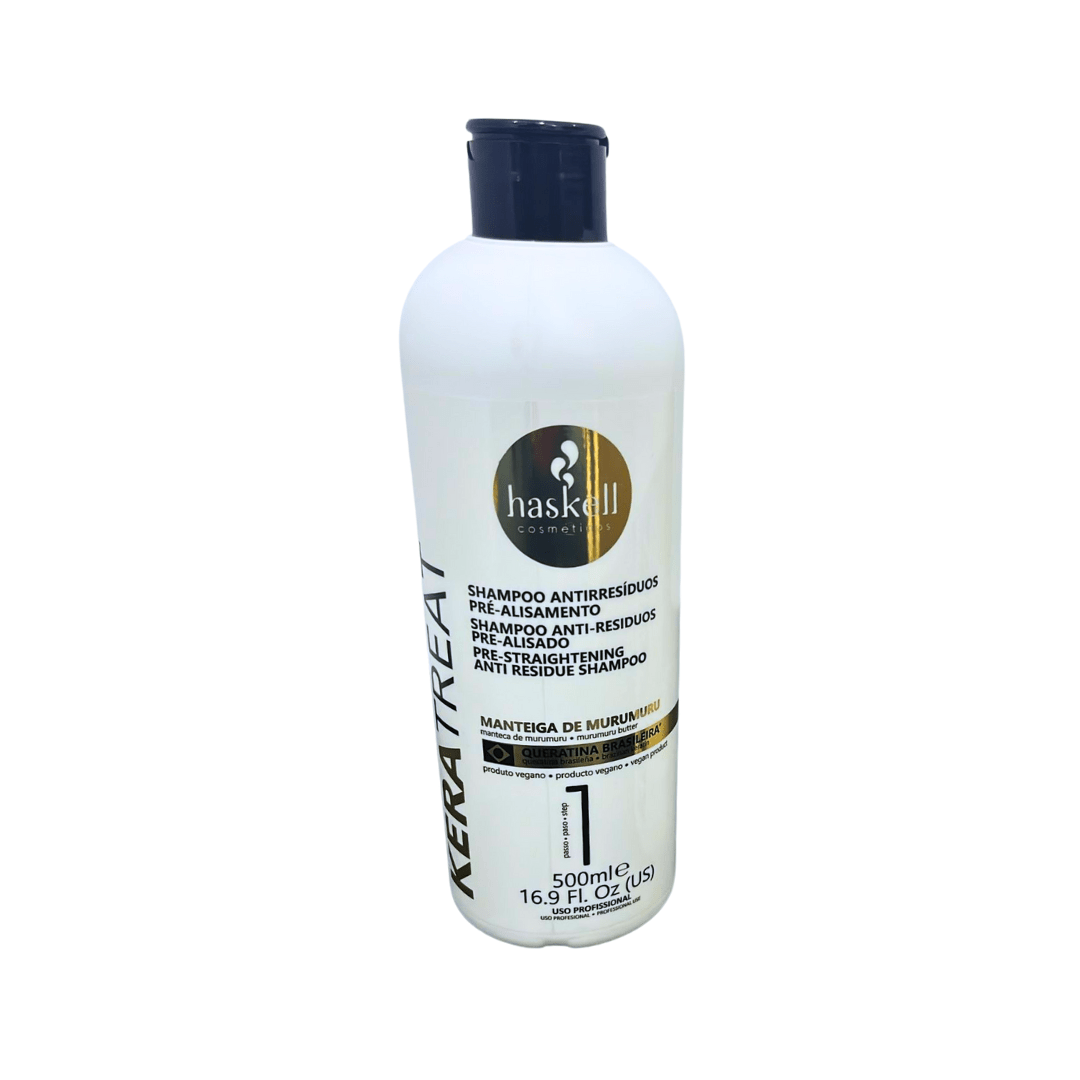 Haskell Keratreat Shampoo Antirresíduos Pré-Alisamento 500ml