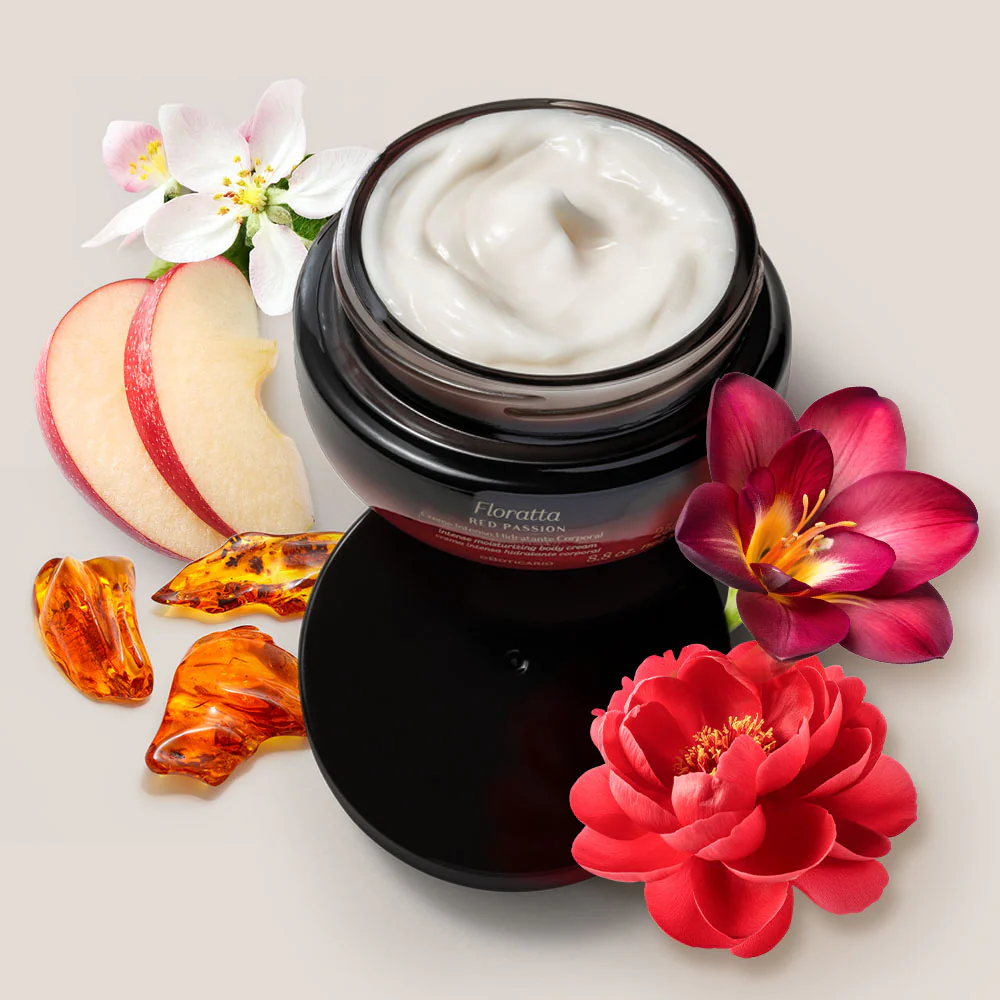 O Boticário Floratta Red Passion Creme Intenso Hidratante Corporal 250g.