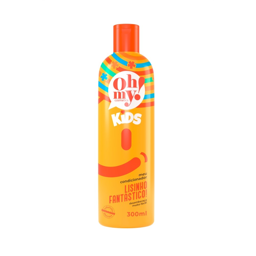 Oh My Cosmetics Condicionador Kids Lisinho Fantástico 300ml