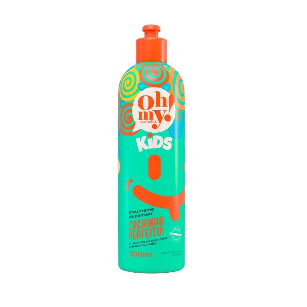 Oh My Cosmetics Creme Pentear Kids Cachinho Perfeito 300ml