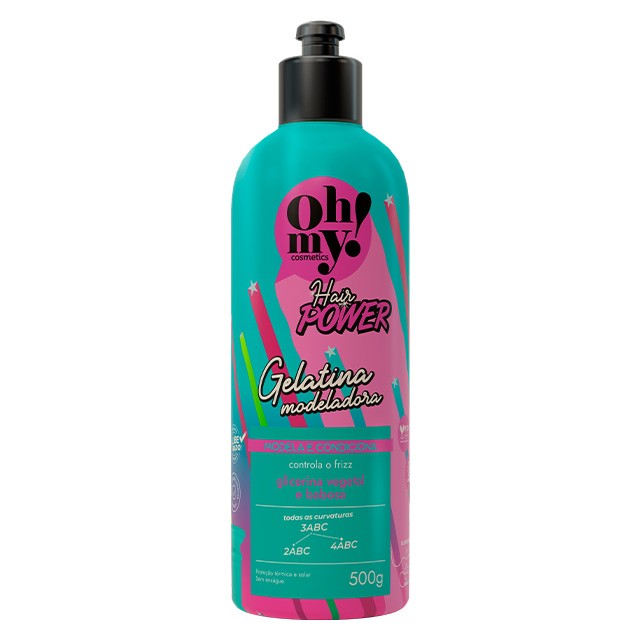 Oh My Cosmetics Gelatina Modeladora Hair Power 300ml
