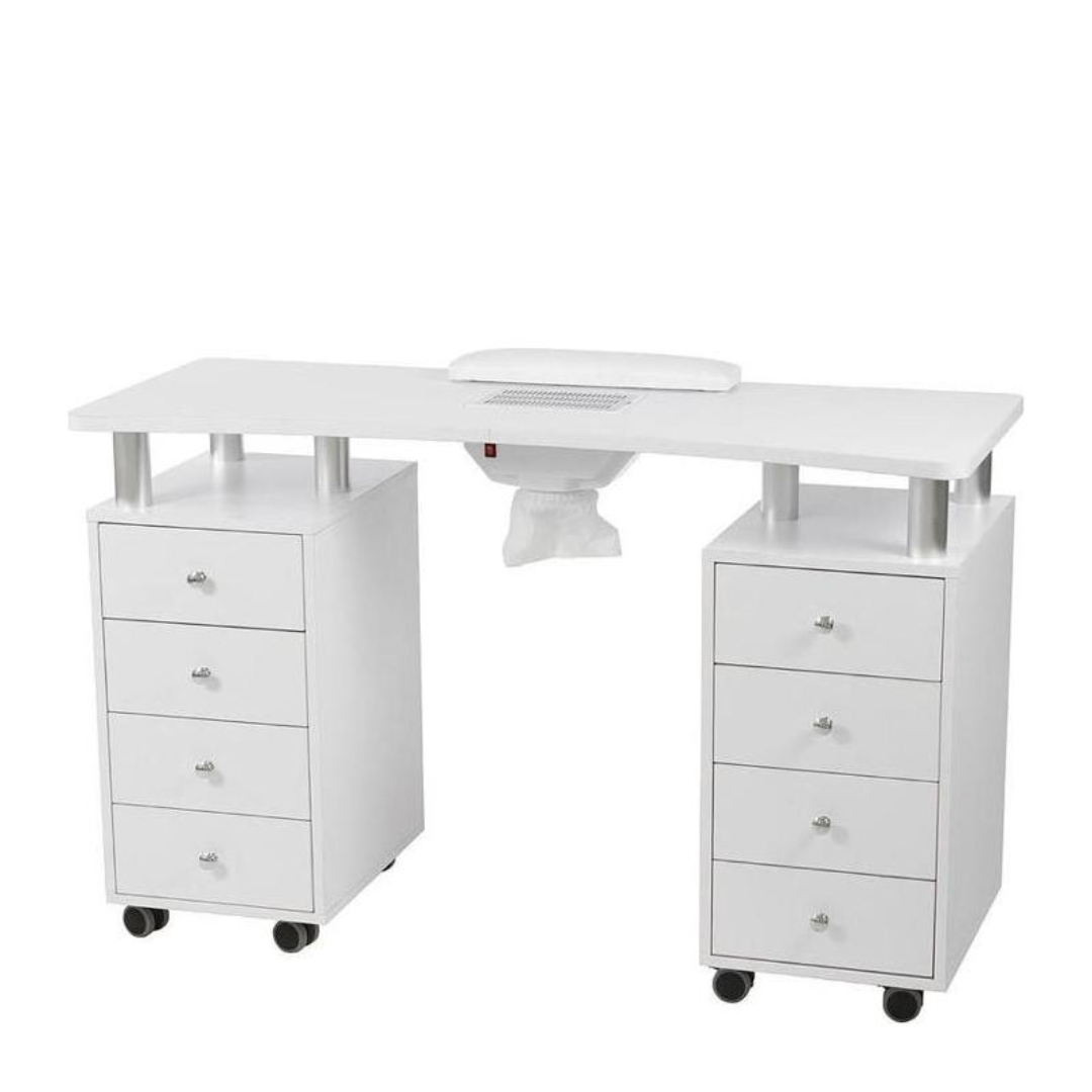 Weelko DISTAL Mesa de Manicure Dupla com Aspiração