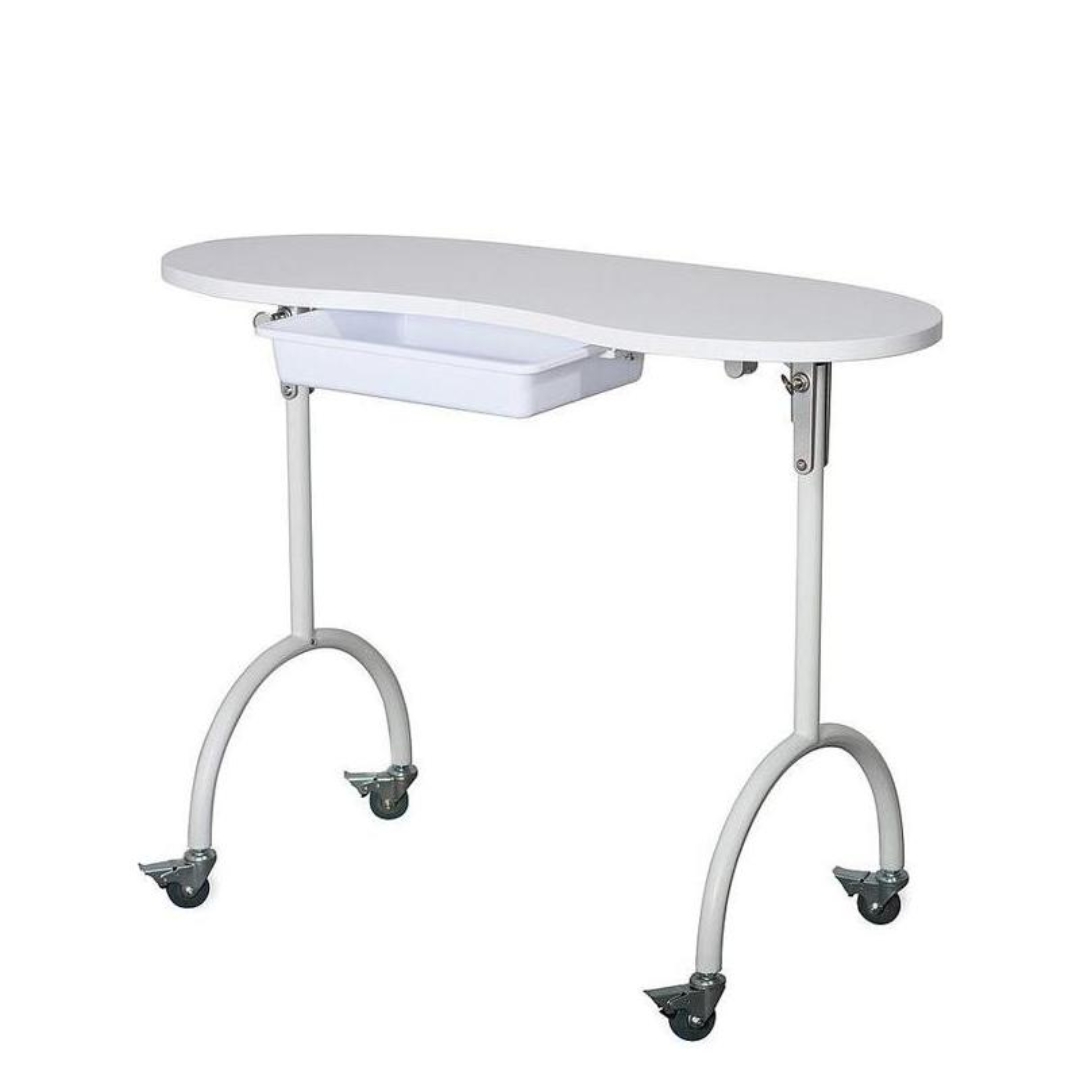 Weelko PALMAR Mesa de Manicure Portátil Dobrável