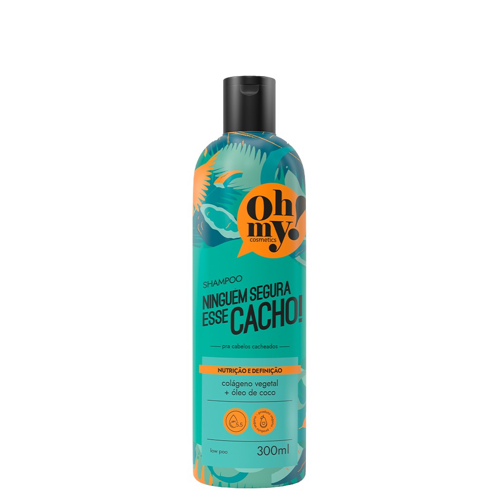 Oh My Cosmetics Shampoo Ninguém Segura Esse Cacho 300ml