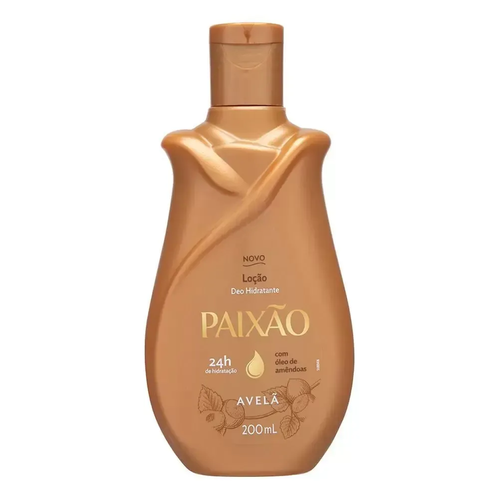 Paixão Loção Deo Hidratante Avelã 200 ml