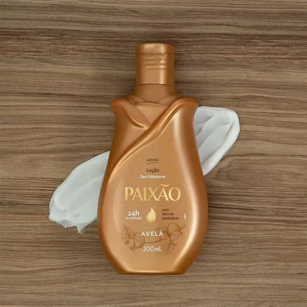 Paixão Loção Deo Hidratante Avelã 200 ml - Imagen 3