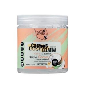 Real Natura Gelatina Capilar Cachos Crush Coco & Jasmim 500 ml