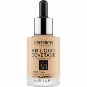 Catrice Base Líquida HD Cobertura Alta 036 Hazelnut Beige 30 ml