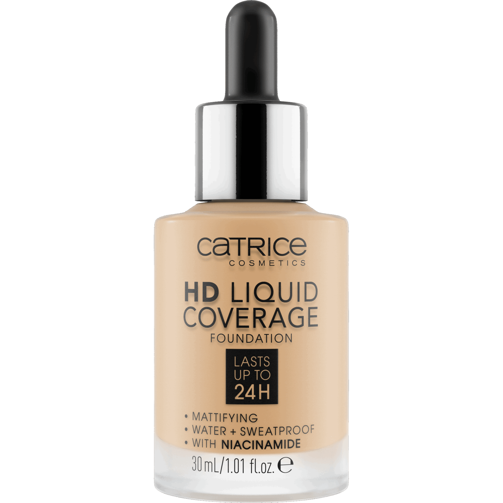 Catrice Base Líquida HD Cobertura Alta 036 Hazelnut Beige 30 ml
