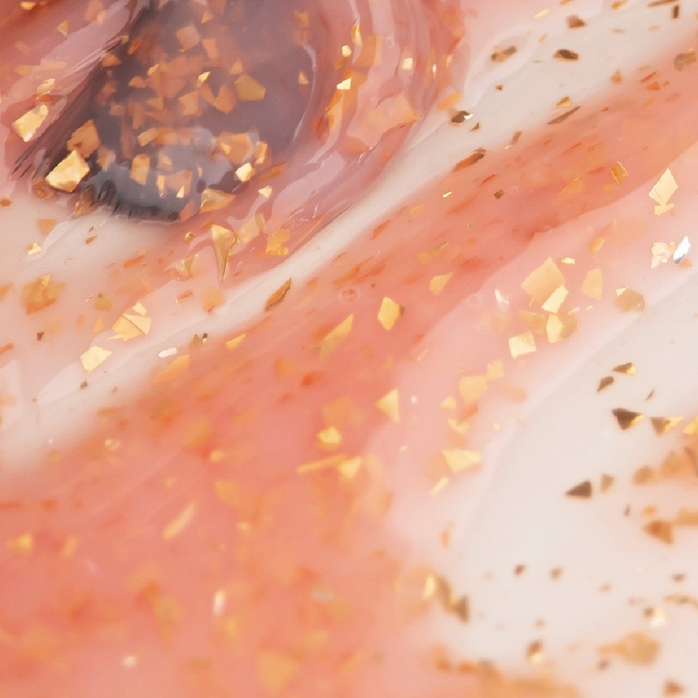 Inocos Potal Flake Base & Cor Damasco Leitoso com Flocos de Ouro 15 ml - Image 2