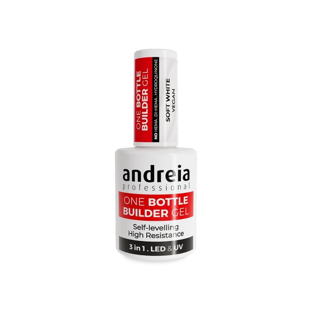 Andreia Professional Gel de Construção 3 em 1 Soft White 14 ml