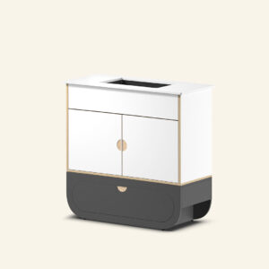 Naggura Módulo Higiene S Inox Cinzento