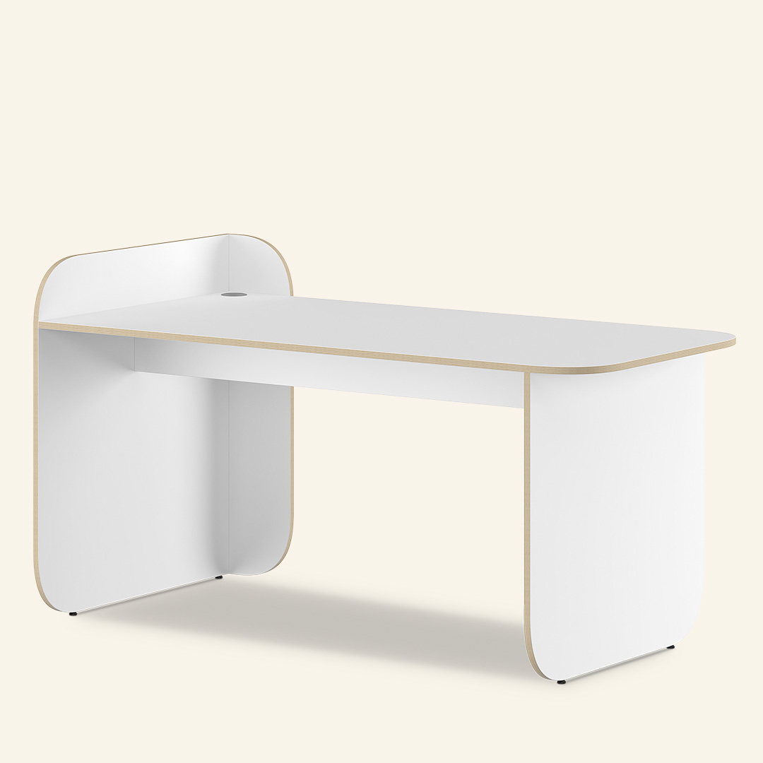 Naggura Mesa Ikon Office Large Branco