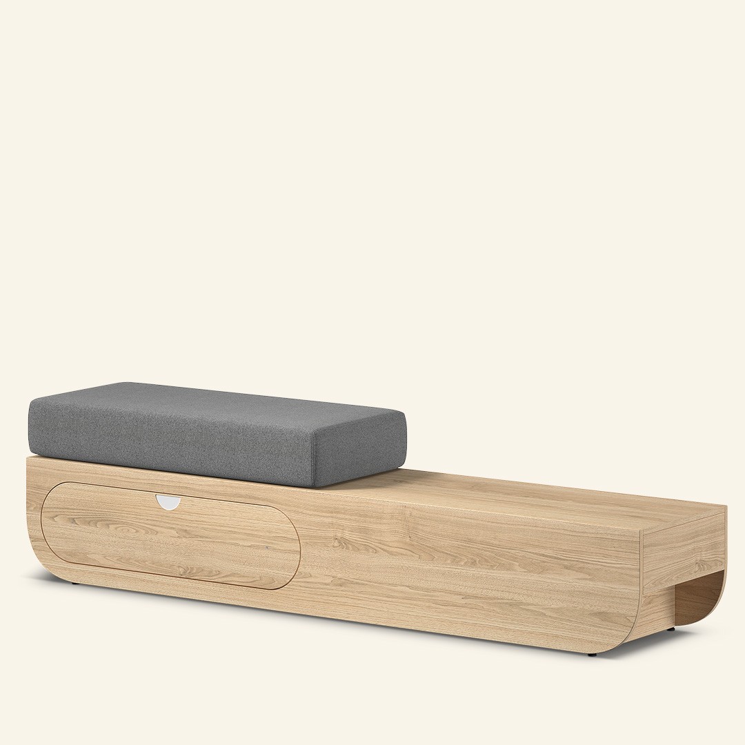 Naggura Banco Ikon L Individual Push to Open Carvalho