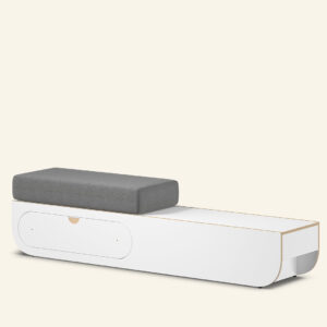 Naggura Banco Ikon L Individual Push to Open Branco