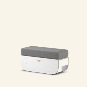 Naggura Banco Ikon S Compacto Push to Open Branco