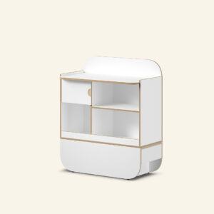 Naggura Balcão Receção Ikon S Branco